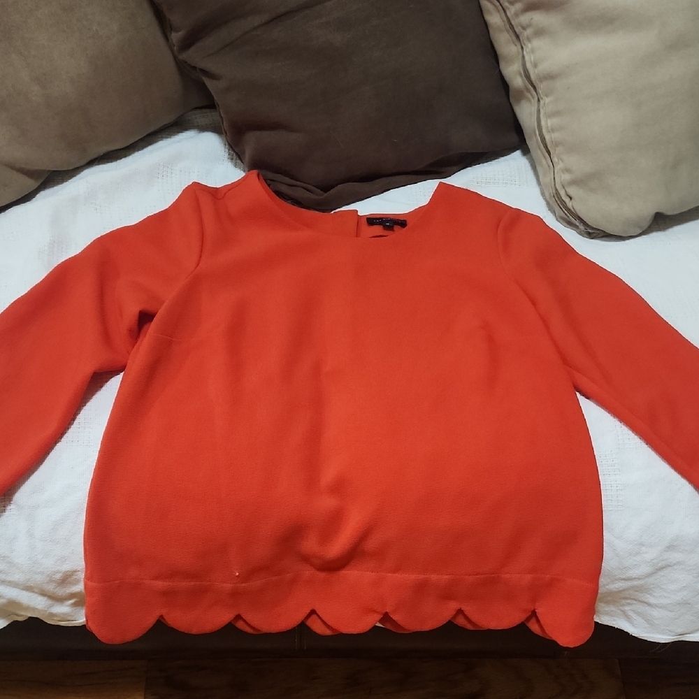 The Limited Vibrant Orange/red Top
